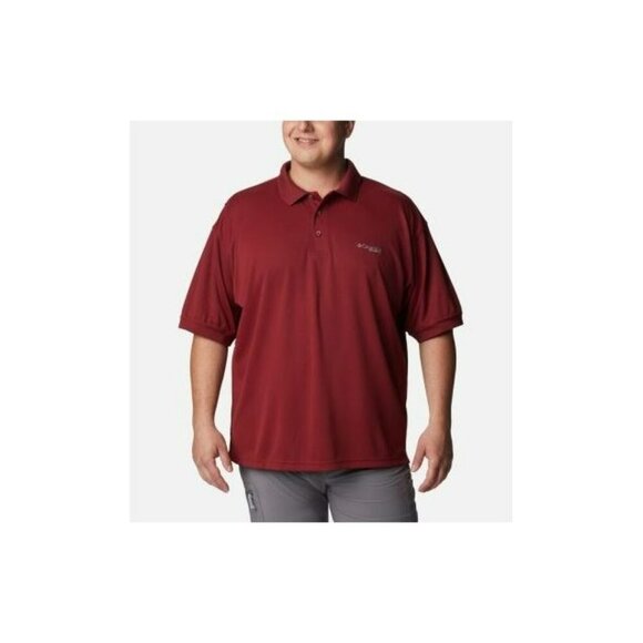 Columbia Men's Extended Perfect Cast Polo Shirt Size XL - Picture 1 of 12